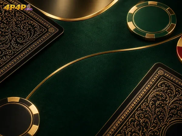 Tampilan meja permainan Dragon Tiger di 4p4p